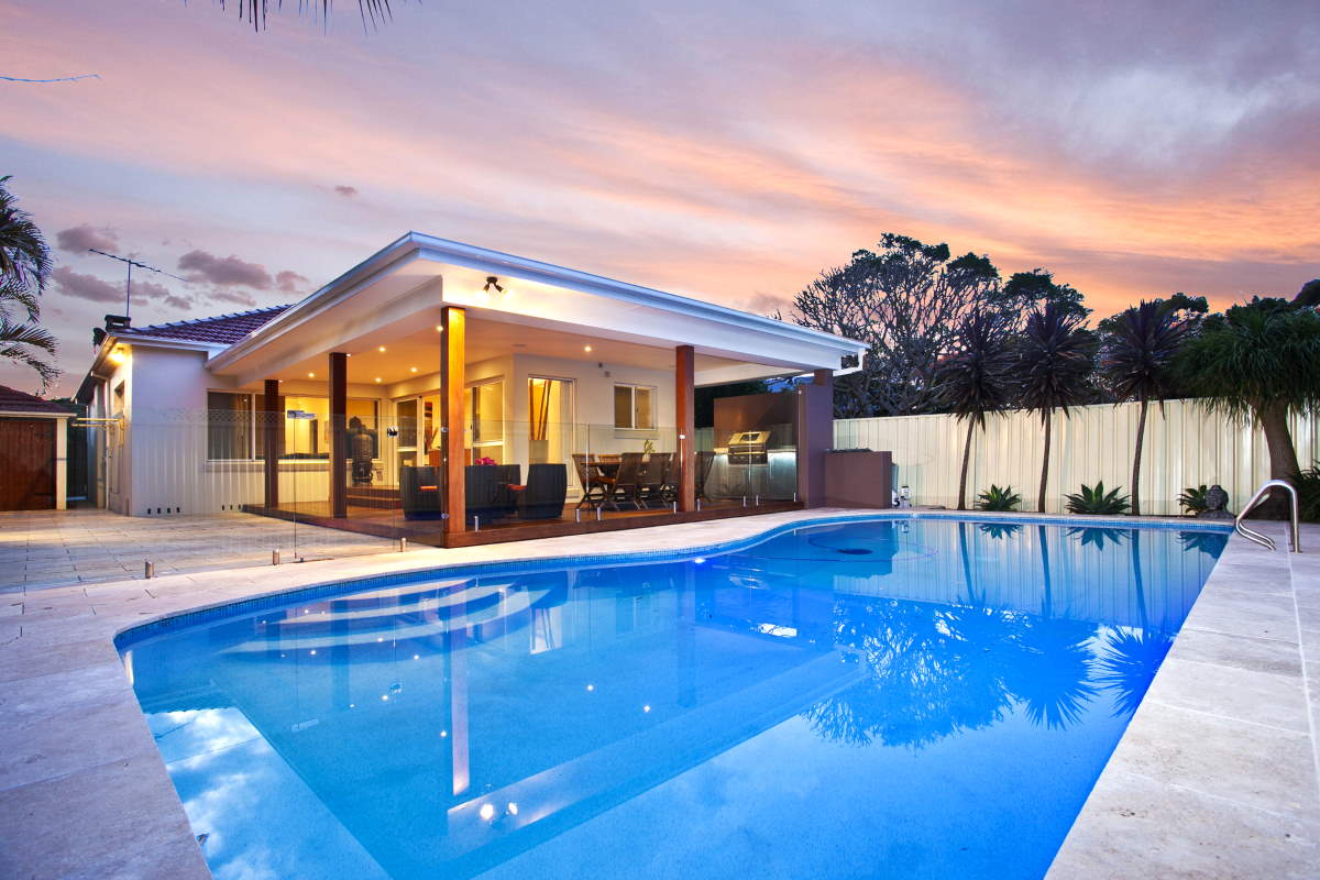 spa & swimming pool at a luxury hotel